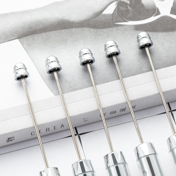 Wholesale Bearable Pens Inner Pole Insertion Paper Roll Paper Plastic Beadable Pen