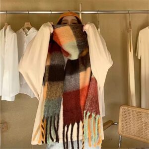 Rainbow tassel [yellow brown] / About 230