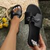 Wholesale Bow Flat Women's Sandals