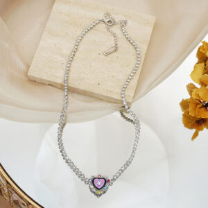 JXJL21090 Purple Love necklace
