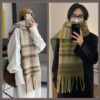 Wholesale of New Winter Furry Shawl Scarves