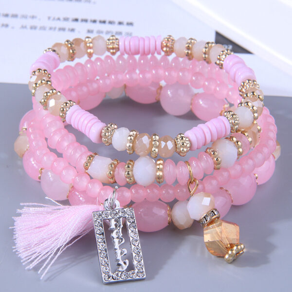 O1CN01nJqLiA24CBRrms07J_2149317354-0-cib-1 Wholesale Versatile Love Tassel Alloy Bracelet