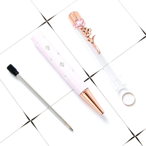 Wholesale Plastic DIY Camellia Empty Tube Grease Pen