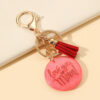 Wholesale Love MAMA German Word Resin Tassel Mother's Day Keychain