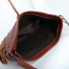 Wholesale PU Rivet Tassel Shoulder Bag