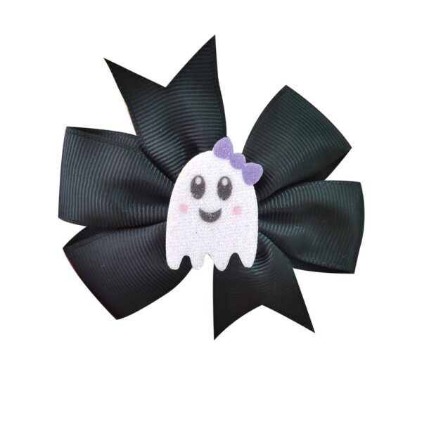 O1CN01nQfakO1DcapICrbQY_2200558480237-0-cib Wholesale Halloween Solid Color Bow Hairpin