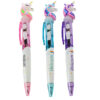 Wholesale Plastic Cartoon Unicorn Glowing Ballpoint Pen