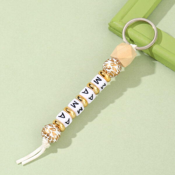 O1CN01nRMiJu1bFjfcTOG8G_2857743436-0-cib-1 Wholesale MAMA Letter Silicone Beads Mother's Day Gift Keychain