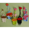 O1CN01nRah3V1RxZPNpIHh7__2856852178-0-cib Wholesale Cartoon Cute Handwoven Sausage Mouth Coin Purse Keychain