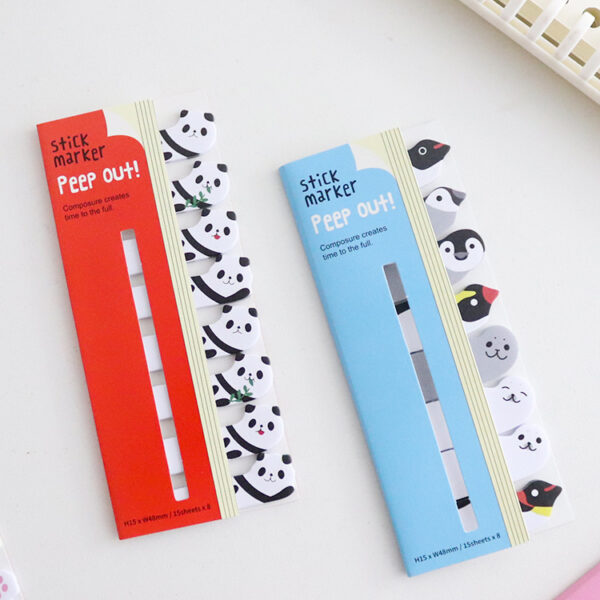 O1CN01nT0t2T1Tj23LPQszK_2563472417-0-cib Wholesale Row Animal Paper Self-adhesive Sticky Notes