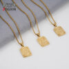 Wholesale 18K Stainless Steel Necklace Gold Titanium Steel Necklace