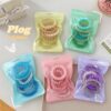 Wholesale Candy Colored Telephone Lines, Plastic Hair Rings