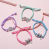 Wholesale Kitty Bear Donut Elastic Cord Bracelet