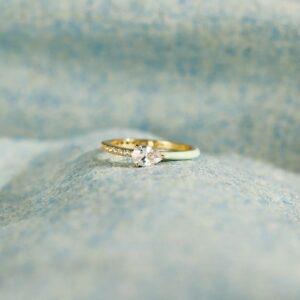 Drip-shaped green / Size 5