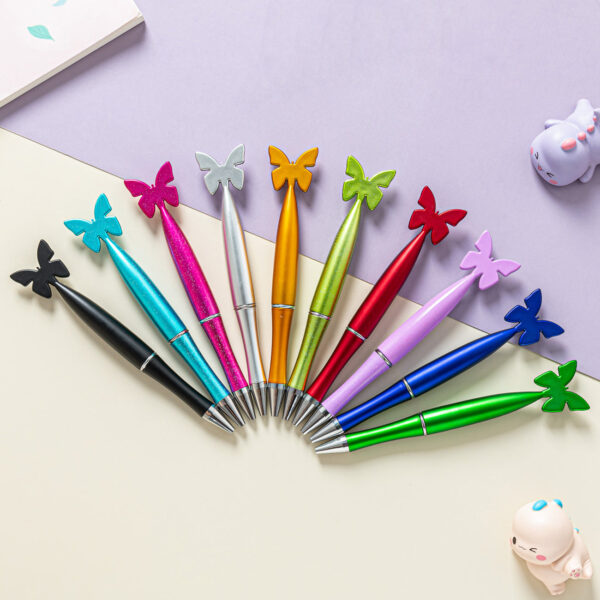 O1CN01nb6fpT1mwIFQFdCpA__1133525018-0-cib Wholesale Butterfly Swivel Plastic Ballpoint Pen