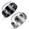 Wholesale New Stainless Steel Turnable Gossip Ring for Men