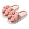 Wholesale Thick Sole Linen Slippers