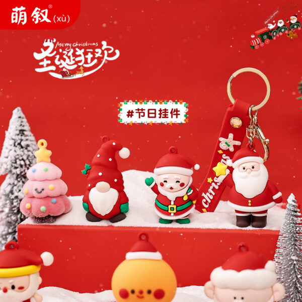O1CN01nd4yWu2BkixAGv8Cj_2210259538377-0-cib Wholesale Christmas Cute Snowman Cartoon Keychains