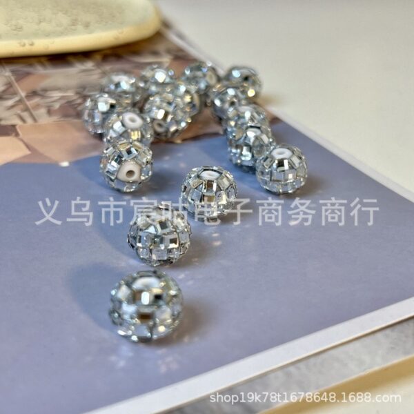 O1CN01neEl5B1g1bYl1ODQH_2215525424082-0-cib Wholesale Acrylic Drill Balls, Full Water Drill Straight Hole Beads