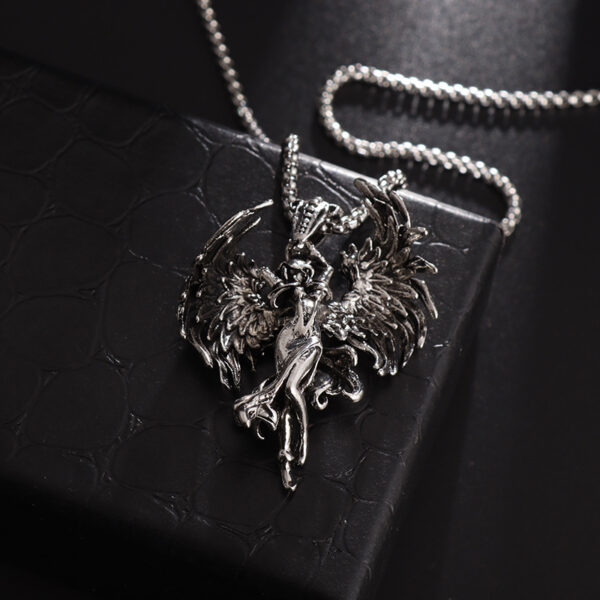 O1CN01nem9K01SQQPM6yhC5_4208772241-0-cib Wholesale Vintage Angel Wings Pendant Alloy Necklace