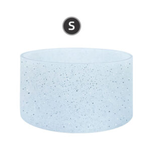 Small transparent flash silver 7.5CM