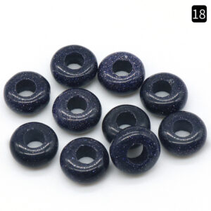 5X10mm blue sand stone (synthetic)