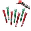 Wholesale Plastic Cartoon Sequin Fawn Old Man Christmas Ten-Color Ballpoint Pen
