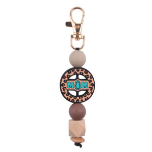 brown leopard mother