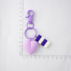 Wholesale Acrylic Building Block Love Keychain