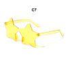 Wholesale PC Star Sunglasses Integrated Frameless Sunglasses