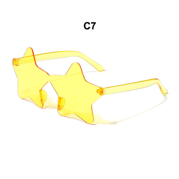 Wholesale PC Star Sunglasses Integrated Frameless Sunglasses