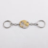 Wholesale Love Cat Metal Keychain