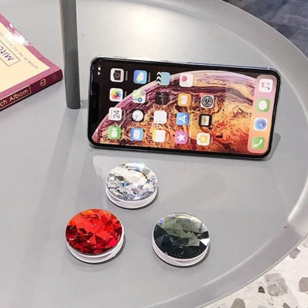 O1CN01nnLMLv1RR3DsgXt1E_2212460452107-0-cib Wholesale Anti Slip Back Cover Type Gemstone Plastic Mobile Phone Holder