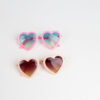 Wholesale Heart Colorful Gradient Kids Sunglasses AC
