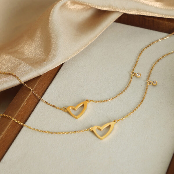 Wholesale Love Titanium Steel Necklaces