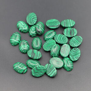 Malachite / 13*18MM oval ring surface