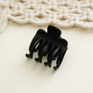 Black horsetail clip