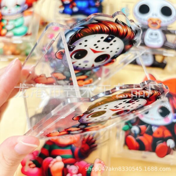Wholesale 10cm Popular Creative Cartoon DIY Acrylic Pen Holder OLY Exclusive