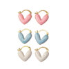 Wholesale Valentine's Day Enamel Love Earrings