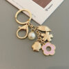 Wholesale Sakura Zinc Alloy Keychains