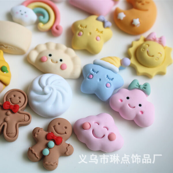 Wholesale Cartoon Rabbit DIY Resin Hair Clips Accessories