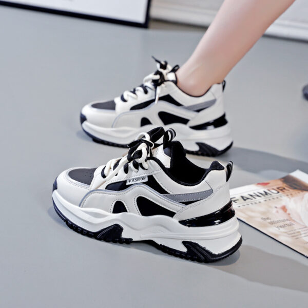 Wholesale Casual Thick Sole Heightening Sneakers