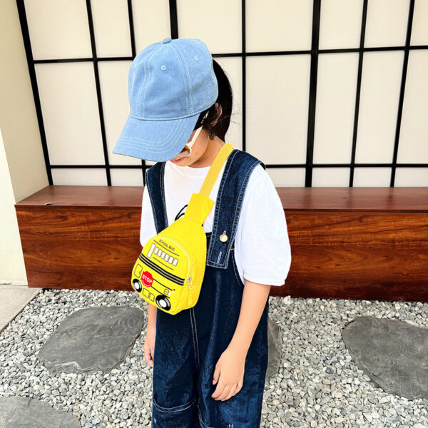 Wholesale Oxford Fabric Car Print Kids Messenger Bag