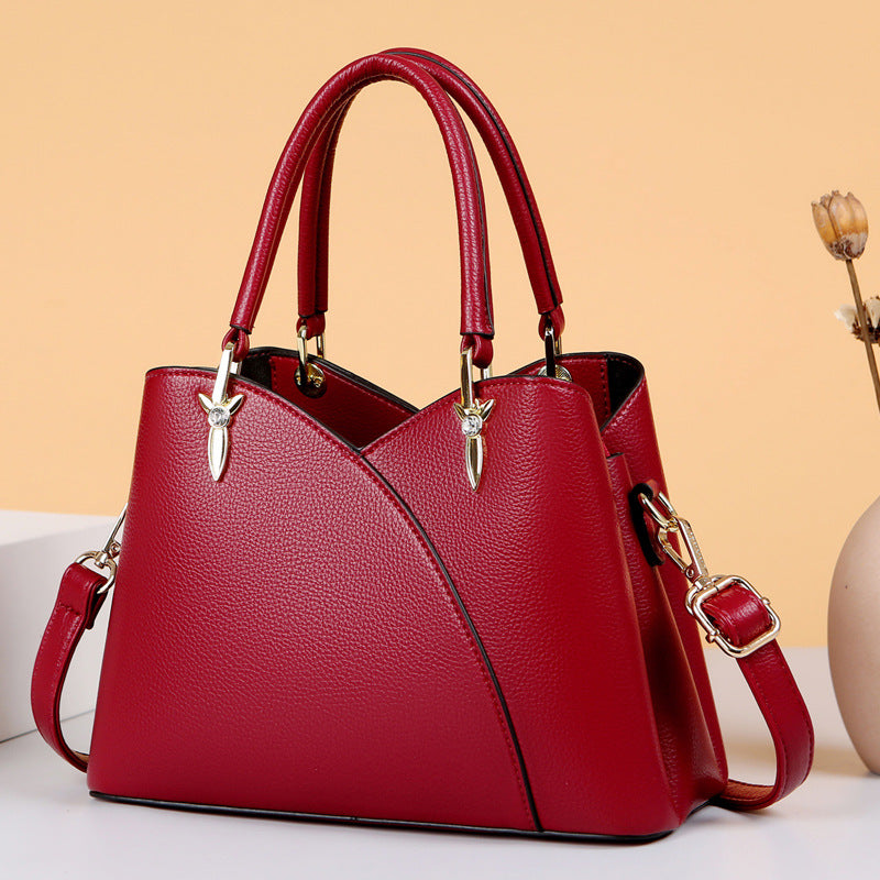 Wholesale PU Shoulder Messenger Bag Soft Leather Women Bag
