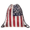 Wholesale Independence Day Oxford Drawstring Bags