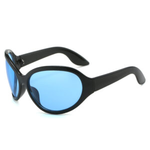 Regular / black frame blue