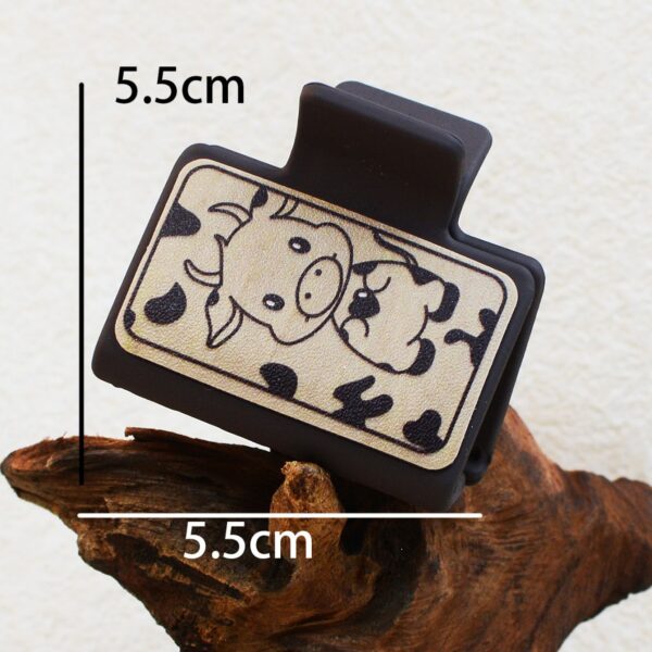 O1CN01o5SJ8P2HKyDNljMJ1_3294559133-0-cib Wholesale Western Style Cow Dog Paw Hair Clip Shark Clip