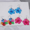 Wholesale Romantic Pastoral Style Flower Stamen Earrings