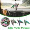 Wholesale Acrylic Sea Turtle Car Mirror Decoration