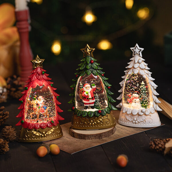 Wholesale Christmas Snow Crystal Ball Gift Ornaments